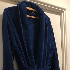 Cozy Navy Bathrobe